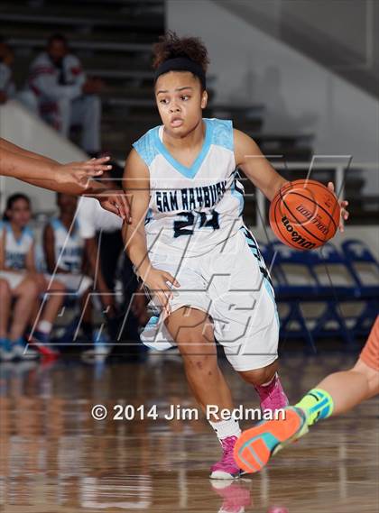 Thumbnail 1 in Dobie [J. Frank] vs. Sam Rayburn (McDonald's Texas Invitational) photogallery.