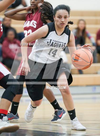 Thumbnail 2 in Math & Science College Prep vs Triumph Charter (CIF Division V Final) photogallery.