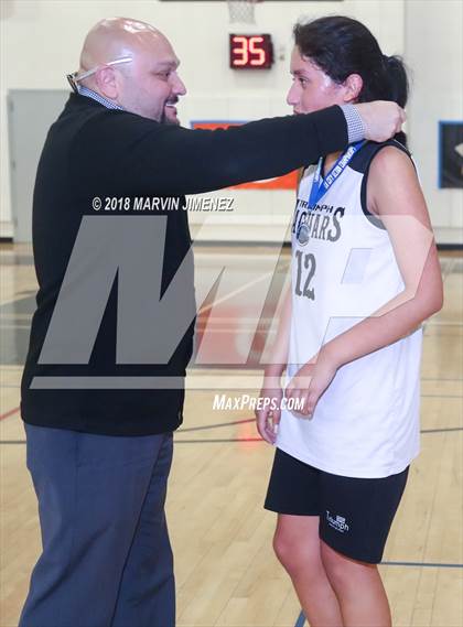 Thumbnail 3 in Math & Science College Prep vs Triumph Charter (CIF Division V Final) photogallery.