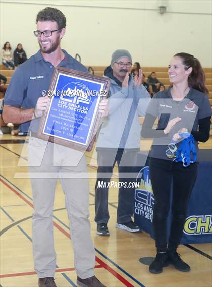 Thumbnail 3 in Math & Science College Prep vs Triumph Charter (CIF Division V Final) photogallery.