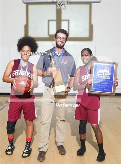 Thumbnail 1 in Math & Science College Prep vs Triumph Charter (CIF Division V Final) photogallery.