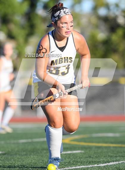 Thumbnail 2 in Mission Bay vs Santana (CIF SDS D2 1st Round) photogallery.