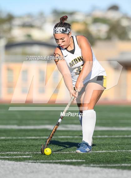 Thumbnail 3 in Mission Bay vs Santana (CIF SDS D2 1st Round) photogallery.