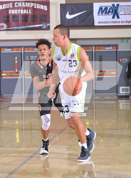 Thumbnail 2 in Balboa School vs Urspring Germany (Rancho Mirage Holiday Invitational) photogallery.