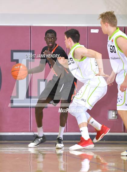 Thumbnail 3 in Balboa School vs Urspring Germany (Rancho Mirage Holiday Invitational) photogallery.