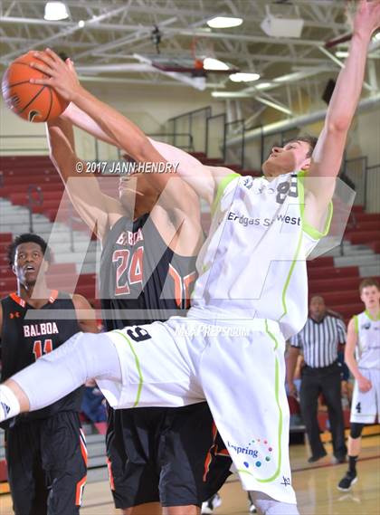 Thumbnail 3 in Balboa School vs Urspring Germany (Rancho Mirage Holiday Invitational) photogallery.
