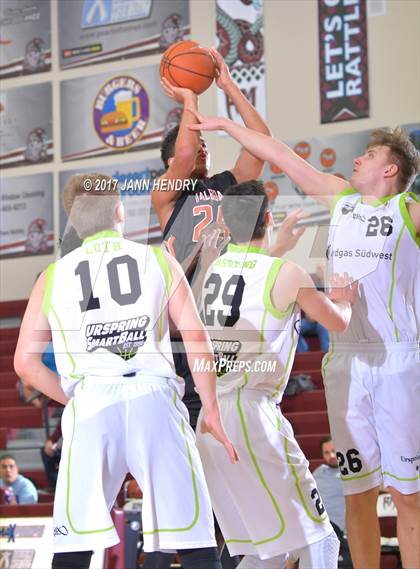 Thumbnail 1 in Balboa School vs Urspring Germany (Rancho Mirage Holiday Invitational) photogallery.