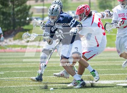 Thumbnail 1 in Regis Jesuit vs Columbine (CHSAA 5A Quarterfinal) photogallery.