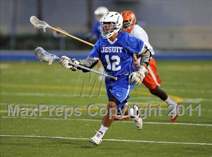 Thumbnail 3 in Jesuit vs. Benjamin (State Playoffs) photogallery.