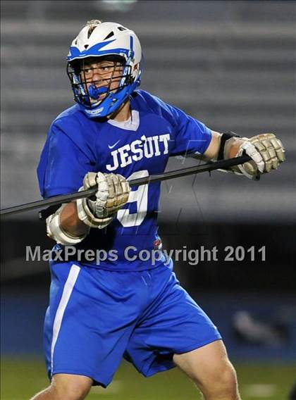 Thumbnail 3 in Jesuit vs. Benjamin (State Playoffs) photogallery.