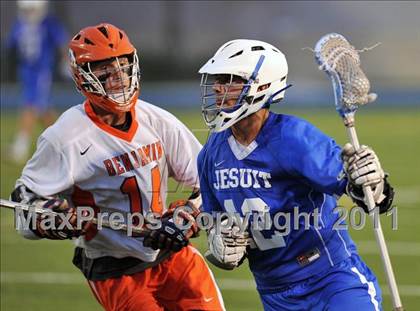 Thumbnail 3 in Jesuit vs. Benjamin (State Playoffs) photogallery.