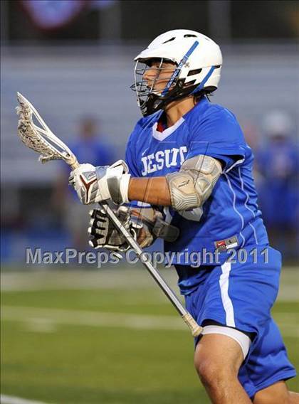 Thumbnail 1 in Jesuit vs. Benjamin (State Playoffs) photogallery.
