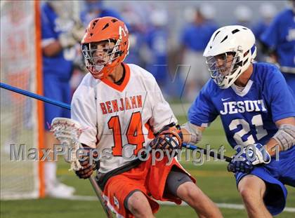 Thumbnail 3 in Jesuit vs. Benjamin (State Playoffs) photogallery.