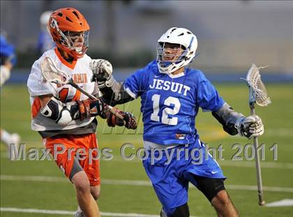 Thumbnail 1 in Jesuit vs. Benjamin (State Playoffs) photogallery.