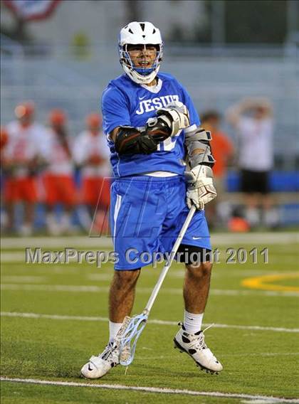 Thumbnail 1 in Jesuit vs. Benjamin (State Playoffs) photogallery.
