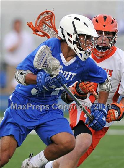 Thumbnail 1 in Jesuit vs. Benjamin (State Playoffs) photogallery.