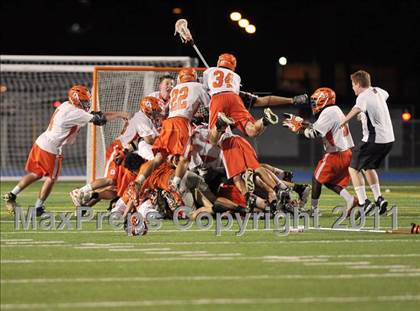 Thumbnail 2 in Jesuit vs. Benjamin (State Playoffs) photogallery.
