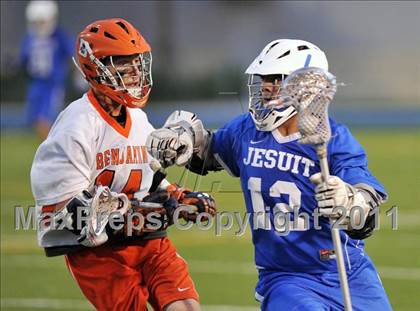 Thumbnail 2 in Jesuit vs. Benjamin (State Playoffs) photogallery.