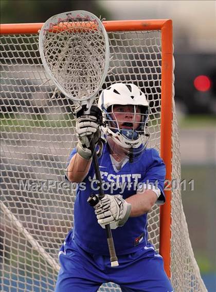 Thumbnail 2 in Jesuit vs. Benjamin (State Playoffs) photogallery.