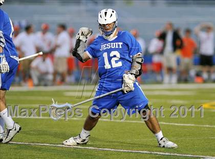Thumbnail 3 in Jesuit vs. Benjamin (State Playoffs) photogallery.