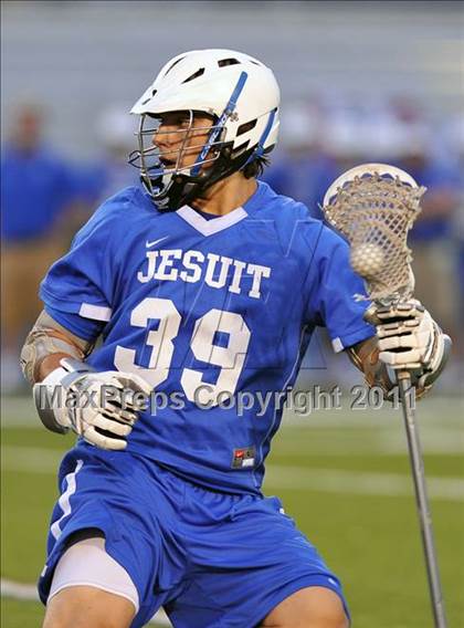 Thumbnail 1 in Jesuit vs. Benjamin (State Playoffs) photogallery.