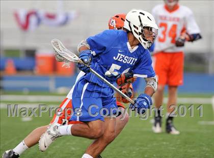 Thumbnail 2 in Jesuit vs. Benjamin (State Playoffs) photogallery.