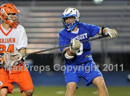 Thumbnail 3 in Jesuit vs. Benjamin (State Playoffs) photogallery.