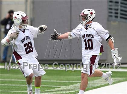 Thumbnail 3 in Don Bosco Prep vs. Bergen Catholic (Big City Classic) photogallery.