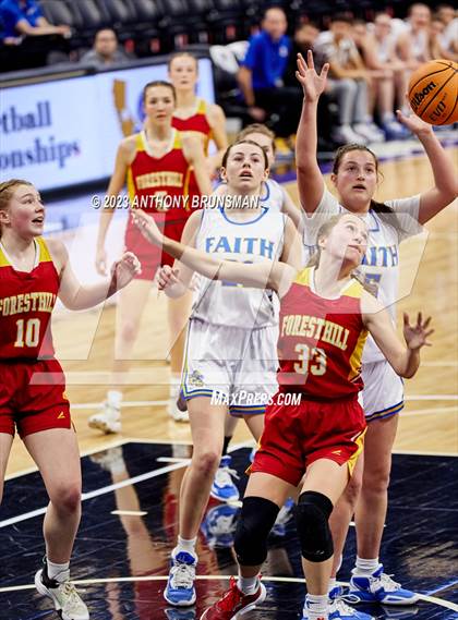 Thumbnail 2 in Foresthill vs. Faith Christian (CIF SJS D6 Final) photogallery.