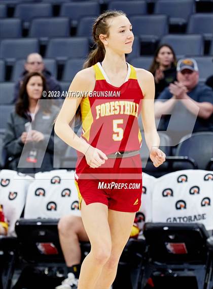 Thumbnail 3 in Foresthill vs. Faith Christian (CIF SJS D6 Final) photogallery.