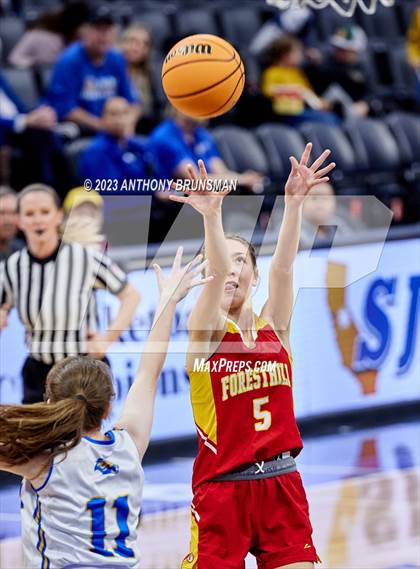 Thumbnail 1 in Foresthill vs. Faith Christian (CIF SJS D6 Final) photogallery.