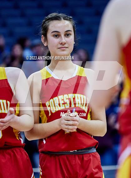 Thumbnail 2 in Foresthill vs. Faith Christian (CIF SJS D6 Final) photogallery.