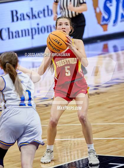 Thumbnail 1 in Foresthill vs. Faith Christian (CIF SJS D6 Final) photogallery.