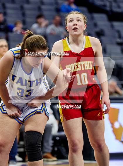 Thumbnail 3 in Foresthill vs. Faith Christian (CIF SJS D6 Final) photogallery.