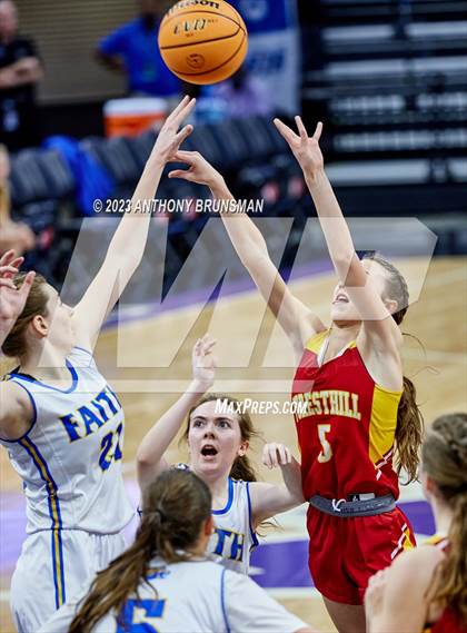 Thumbnail 2 in Foresthill vs. Faith Christian (CIF SJS D6 Final) photogallery.