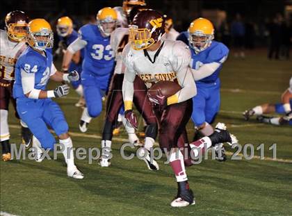 Thumbnail 1 in West Covina vs. La Mirada (CIF SS Semifinals) photogallery.