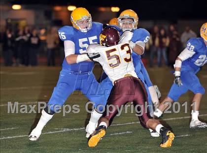 Thumbnail 1 in West Covina vs. La Mirada (CIF SS Semifinals) photogallery.