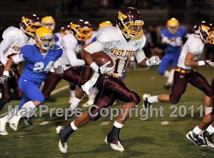 Thumbnail 2 in West Covina vs. La Mirada (CIF SS Semifinals) photogallery.