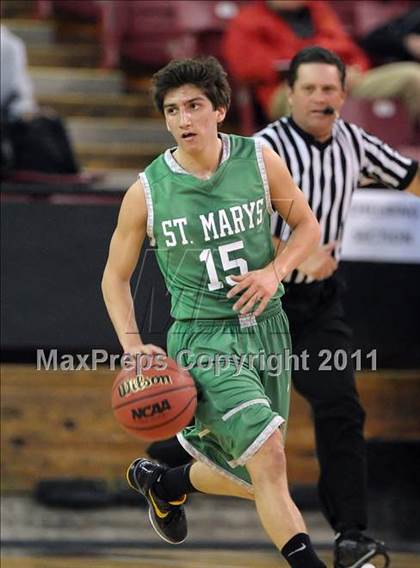 Thumbnail 1 in St. Mary's vs. Cordova (CIF SJS D2 Playoffs) photogallery.