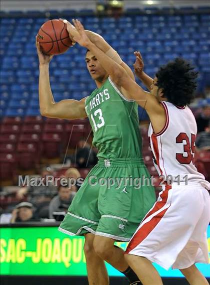 Thumbnail 1 in St. Mary's vs. Cordova (CIF SJS D2 Playoffs) photogallery.