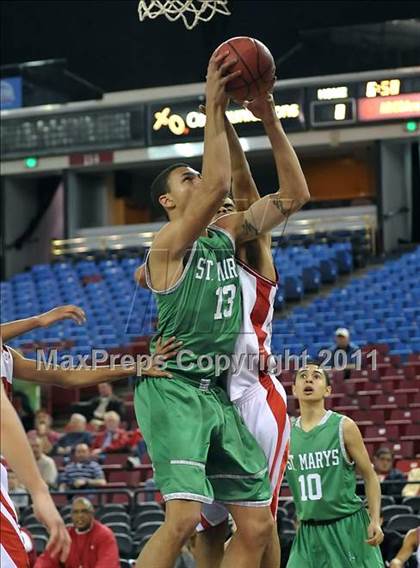 Thumbnail 1 in St. Mary's vs. Cordova (CIF SJS D2 Playoffs) photogallery.