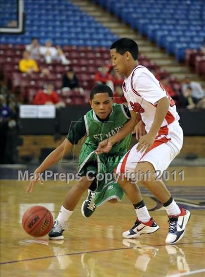 Thumbnail 1 in St. Mary's vs. Cordova (CIF SJS D2 Playoffs) photogallery.