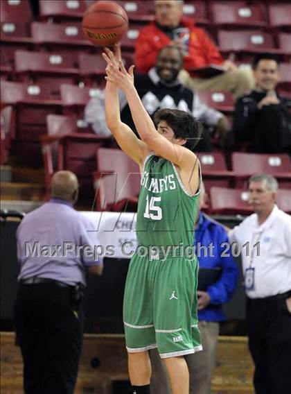 Thumbnail 2 in St. Mary's vs. Cordova (CIF SJS D2 Playoffs) photogallery.