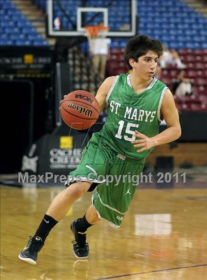 Thumbnail 2 in St. Mary's vs. Cordova (CIF SJS D2 Playoffs) photogallery.