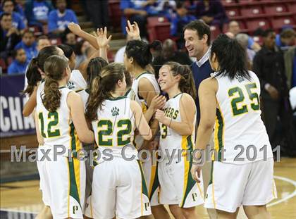 Thumbnail 3 in Pinewood vs. St. Bernard (CIF State D5 Final) photogallery.