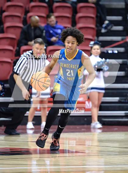 Thumbnail 2 in Democracy Prep vs Meadows (NIAA 2A State Finals) photogallery.