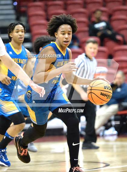 Thumbnail 1 in Democracy Prep vs Meadows (NIAA 2A State Finals) photogallery.