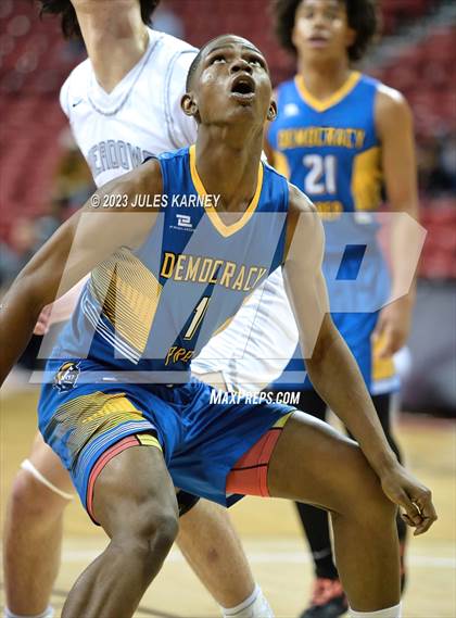 Thumbnail 2 in Democracy Prep vs Meadows (NIAA 2A State Finals) photogallery.