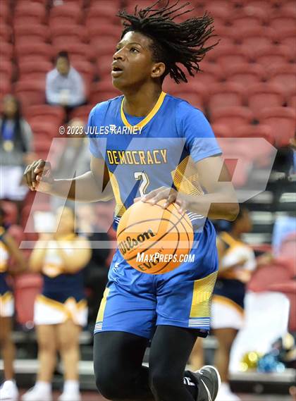 Thumbnail 3 in Democracy Prep vs Meadows (NIAA 2A State Finals) photogallery.