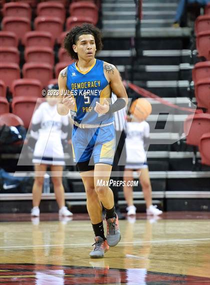 Thumbnail 2 in Democracy Prep vs Meadows (NIAA 2A State Finals) photogallery.